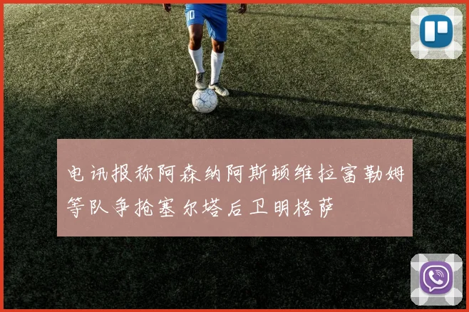 电讯报称阿森纳阿斯顿维拉富勒姆等队争抢塞尔塔后卫明格萨